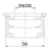 Уплотнительное кольцо раструба POLO-KAL NG, 2" x 50 Poloplast 02380