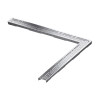 Декоративная решетка "basic", нержавеющая сталь, глянец, для углового душевого канала 90°, 1000 x 1000 мм TECEdrainline 611010