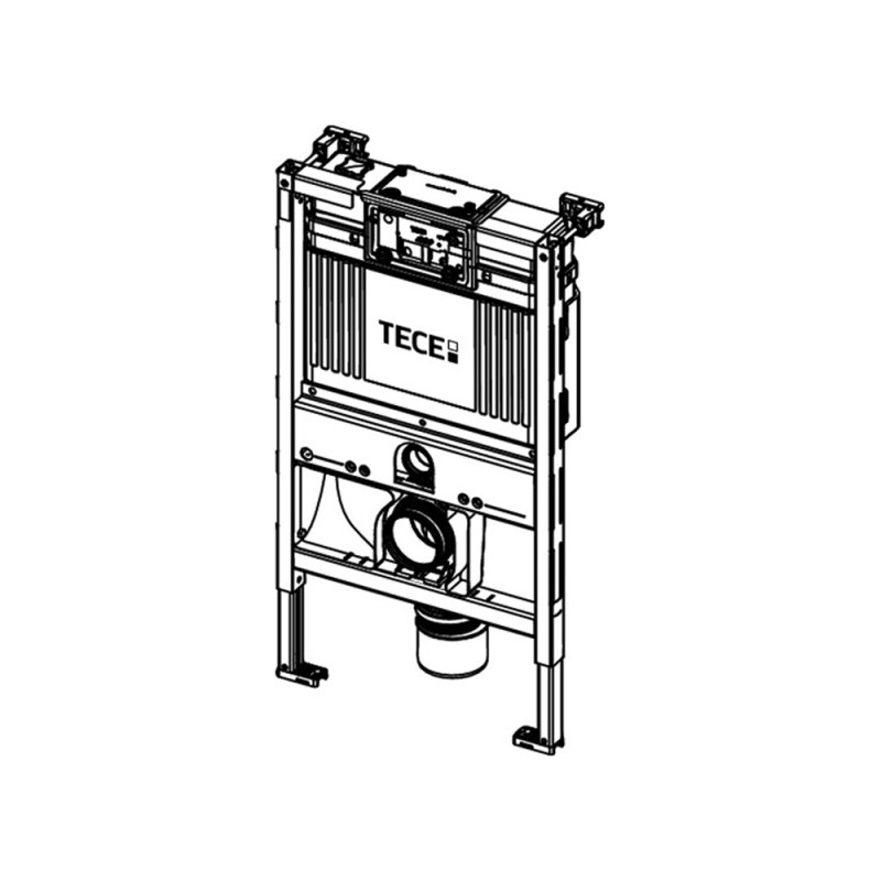 Инсталляция для унитазов-биде с универсальным подключением TECE 9300080