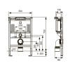 Инсталляция для унитазов, высота 750 мм TECE 9300291