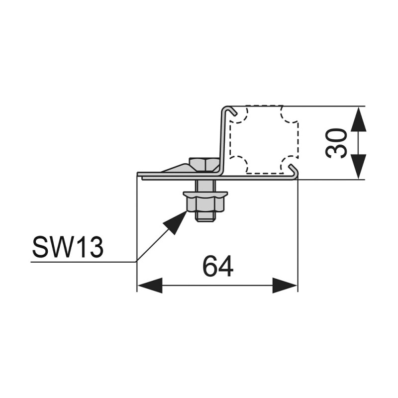 Установочный элемент TECEprofil 9010003
