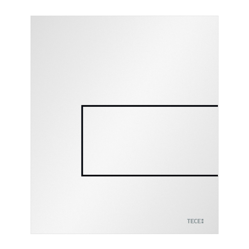 Металлическая панель смыва для писсуара, белая матовая TECEsquare 9242814