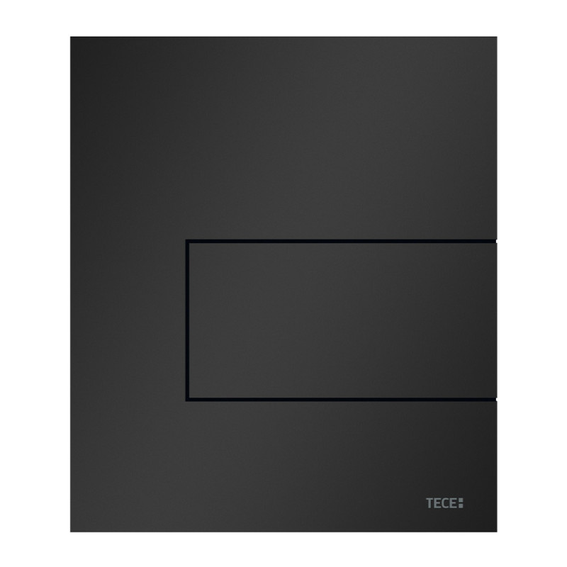 Металлическая панель смыва для писсуара, черная матовая TECEsquare 9242813