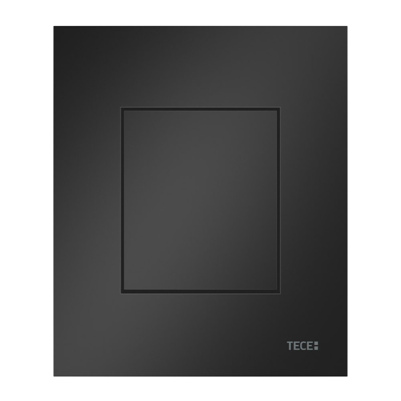 Пластиковая панель смыва для писсуара, черная глянцевая TECEnow 9242403