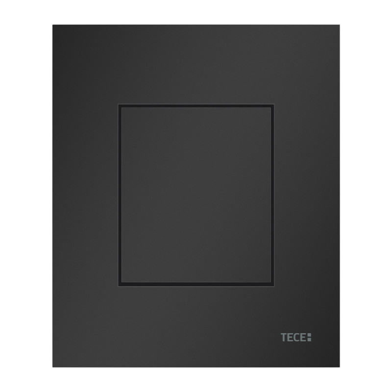 Пластиковая панель смыва для писсуара, черная матовая TECEnow 9242406
