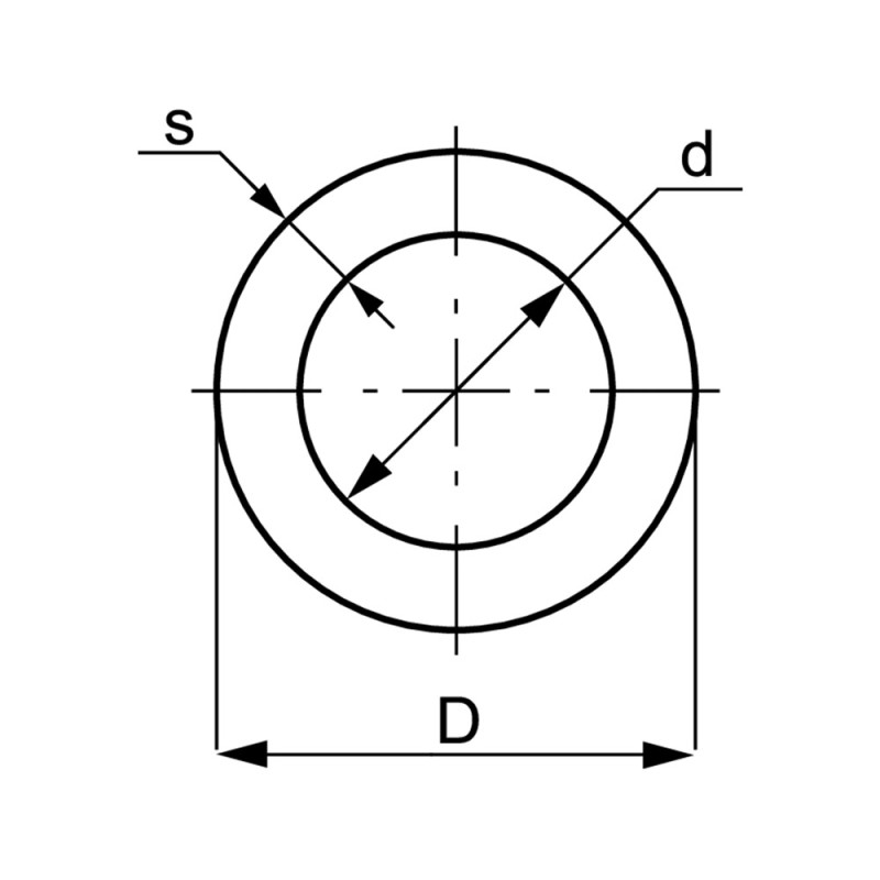 Универсальная многослойная труба PE-Xc/Al/PE-RT 40 (в штангах 5м) TECEflex 732240