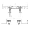 Монтажный комплект для смесителя 16 х 1/2" TECElogo 8720100