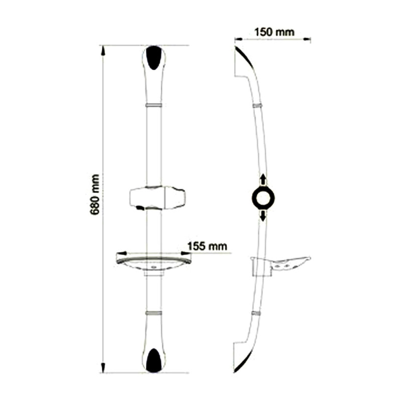 Душевой комплект WasserKRAFT A006