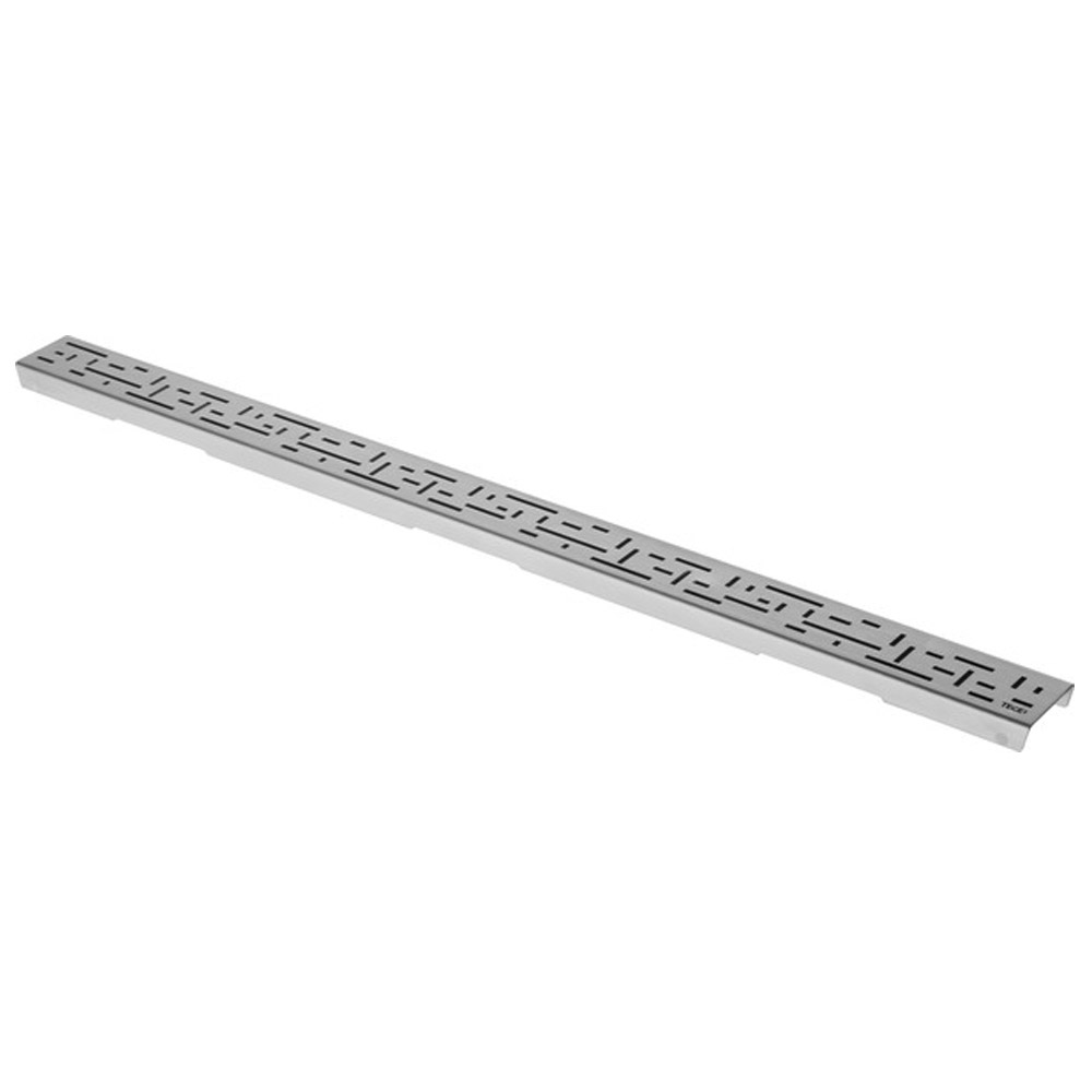 Декоративная решетка "lines" 1500 мм нержавеющая сталь матовая TECEdrainline 601521