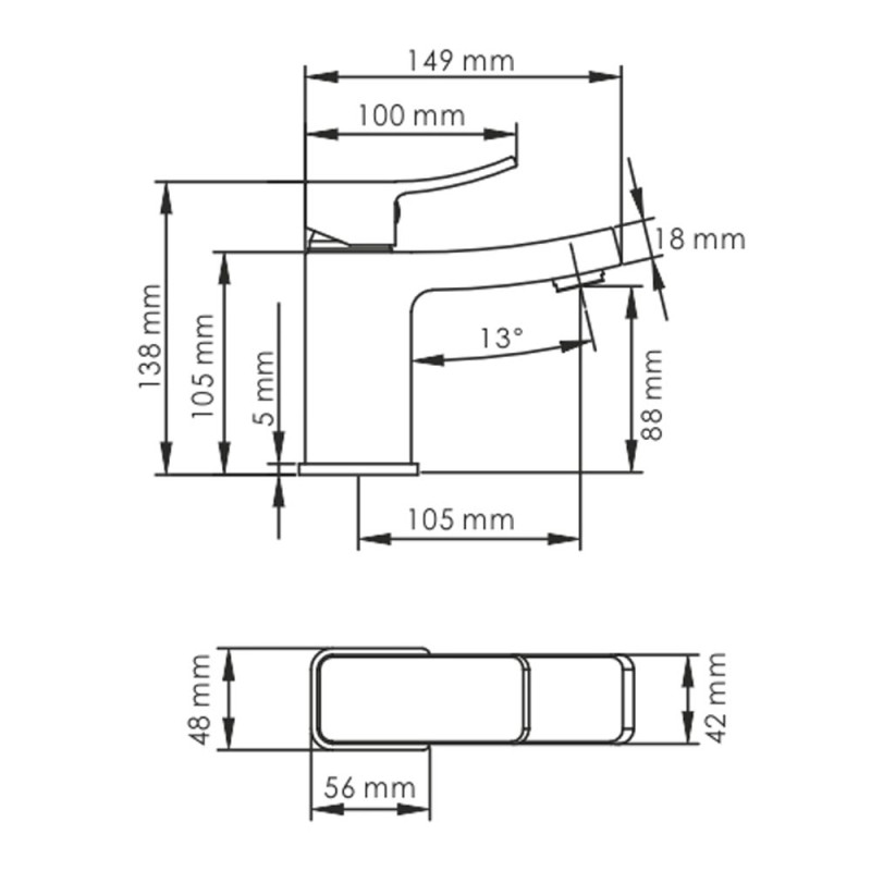 Смеситель для раковины WasserKRAFT Aller 1063
