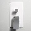 Смеситель для ванны и душа WasserKRAFT Aller 10641WHITE