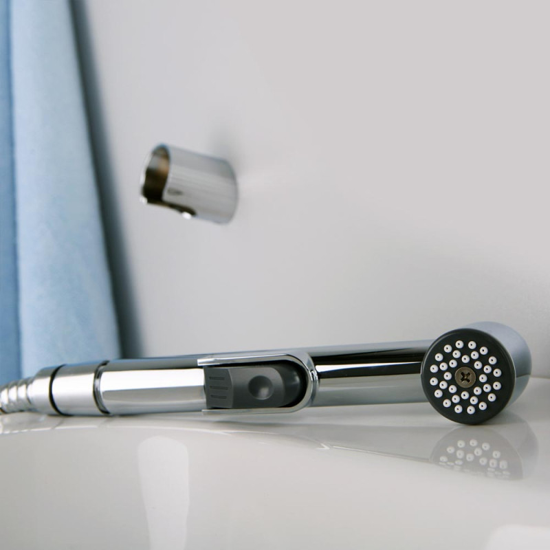 Смеситель для раковины с гигиенической лейкой WasserKRAFT Aller 1068