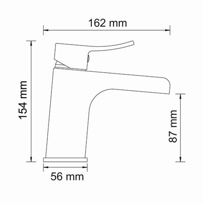 Каскадный смеситель для раковины WasserKRAFT Aller 1069