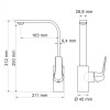 Термостатический смеситель для ванны и душа WasserKRAFT Neime 1944 Thermo