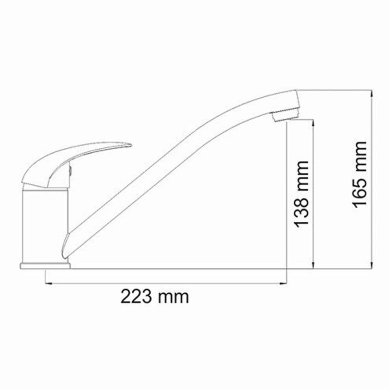 Смеситель для кухни WasserKRAFT Isen 2607