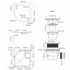 Душевой поддон WasserKRAFT Isen 26T23