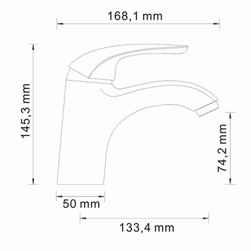 Смеситель для раковины WasserKRAFT Rossel 2803