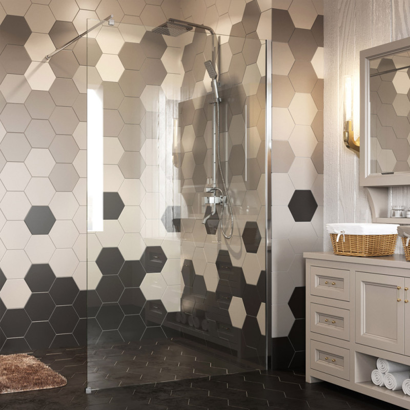 Душевая перегородка WasserKRAFT Rossel 28W39