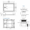 Душевой поддон WasserKRAFT Isen 29T07