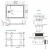 Душевой поддон WasserKRAFT Isen 29T07U