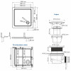 Душевой поддон WasserKRAFT Isen 29T19