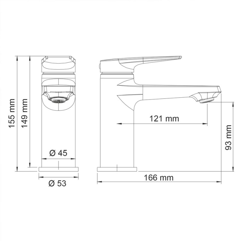 Смеситель для раковины WasserKRAFT Lopau 3203