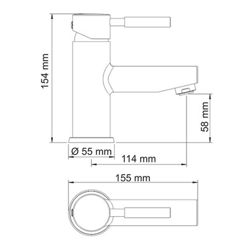 Смеситель для раковины WasserKRAFT Main 4103