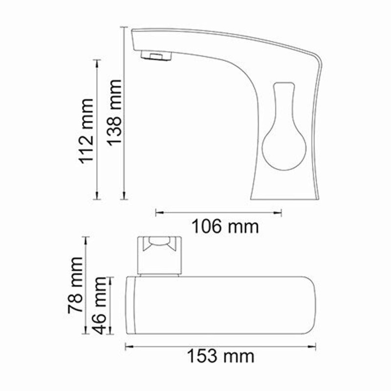 Смеситель для раковины WasserKRAFT Berkel 4803 