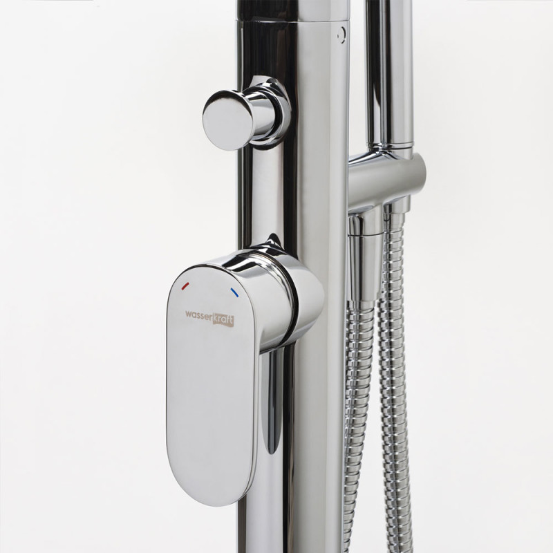 Напольный смеситель для ванны WasserKRAFT Dinkel 5821