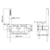 Смеситель для душа WasserKRAFT Dinkel 5877