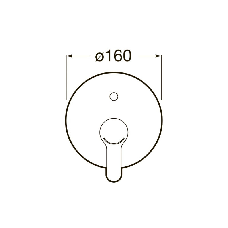 Смеситель для ванны-душа скрытого монтажа серия L20 Roca 5A0A09C00