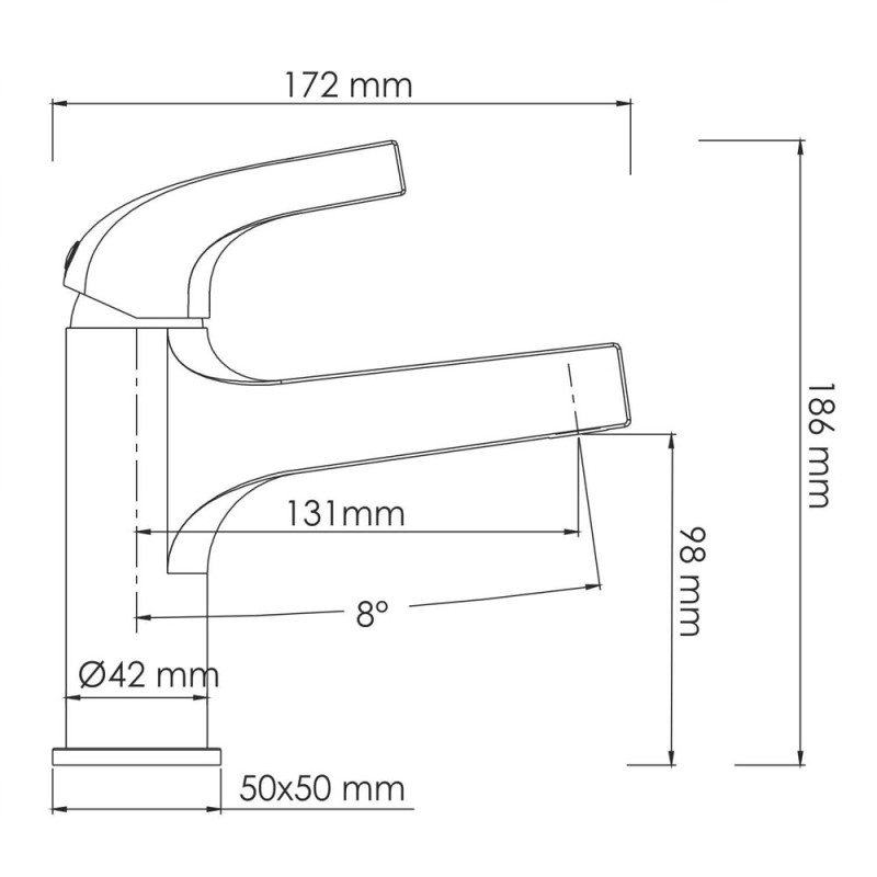 Смеситель для раковины WasserKRAFT Sauer 7103