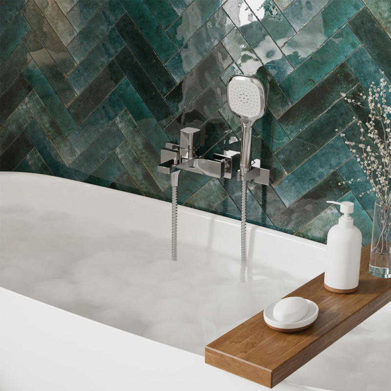 Смеситель для ванны с коротким изливом WasserKRAFT Naab 8601