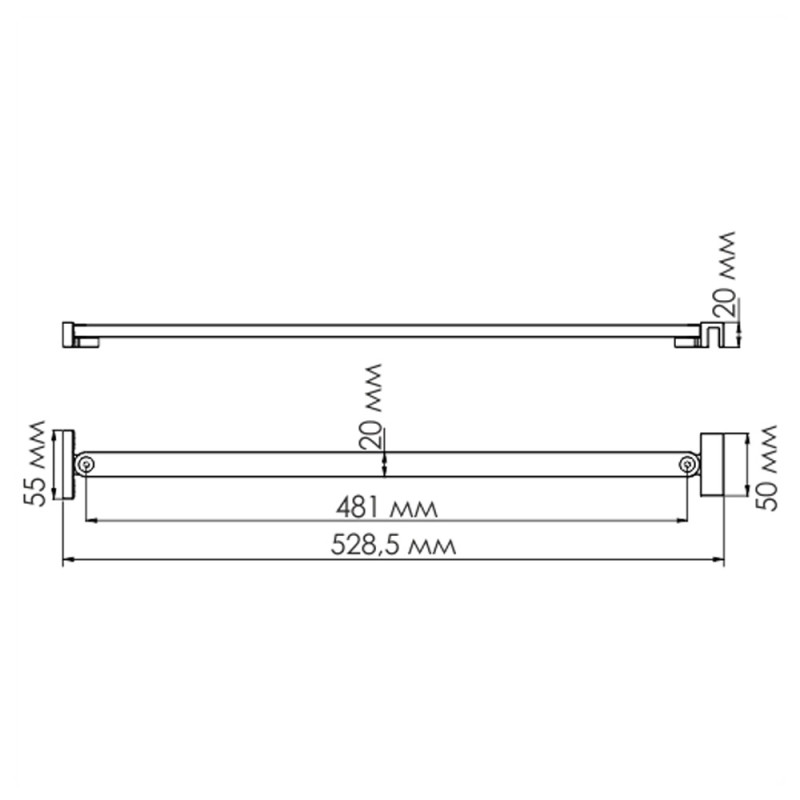 Фиксатор обратной панели WasserKRAFT D103