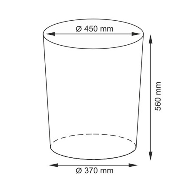 Плетеная корзина для белья с крышкой WasserKRAFT Aller WB-106-L