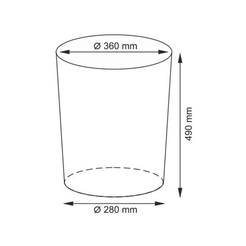Плетеная корзина для белья с крышкой WasserKRAFT Aller WB-106-M