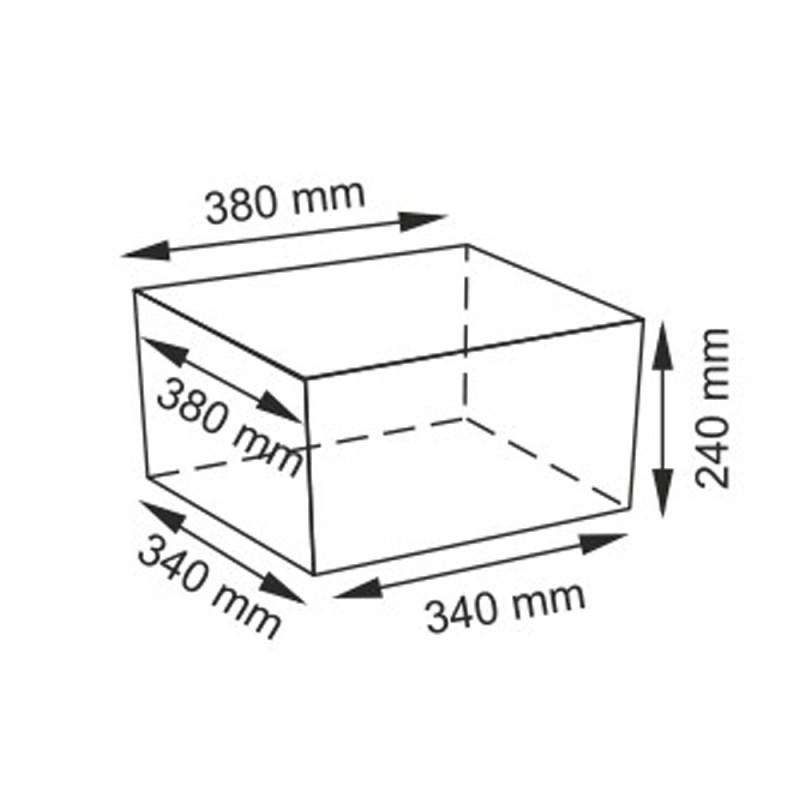 Плетеная корзина WasserKRAFT Kammel WB-180-L