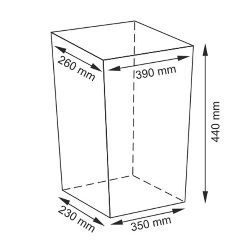 Плетеная корзина для белья с крышкой WasserKRAFT Ammer WB-370-M