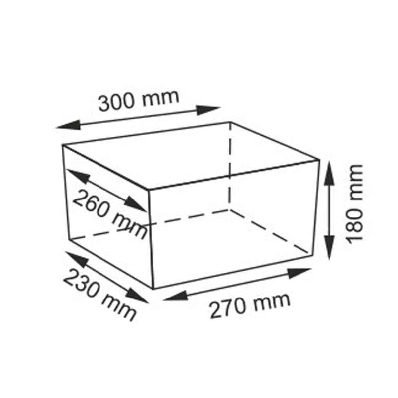 Плетеная корзина WasserKRAFT Berkel WB-480-S