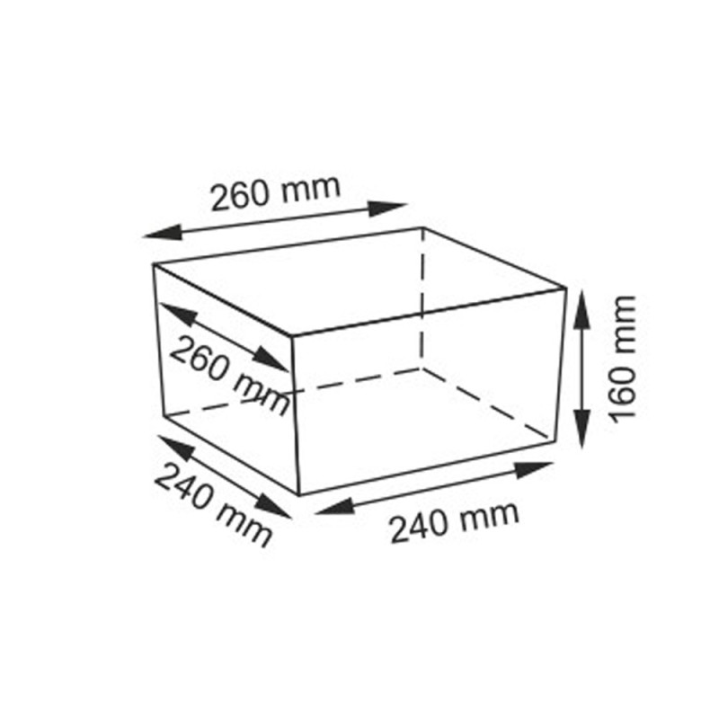 Корзина WasserKRAFT Dinkel WB-580-S
