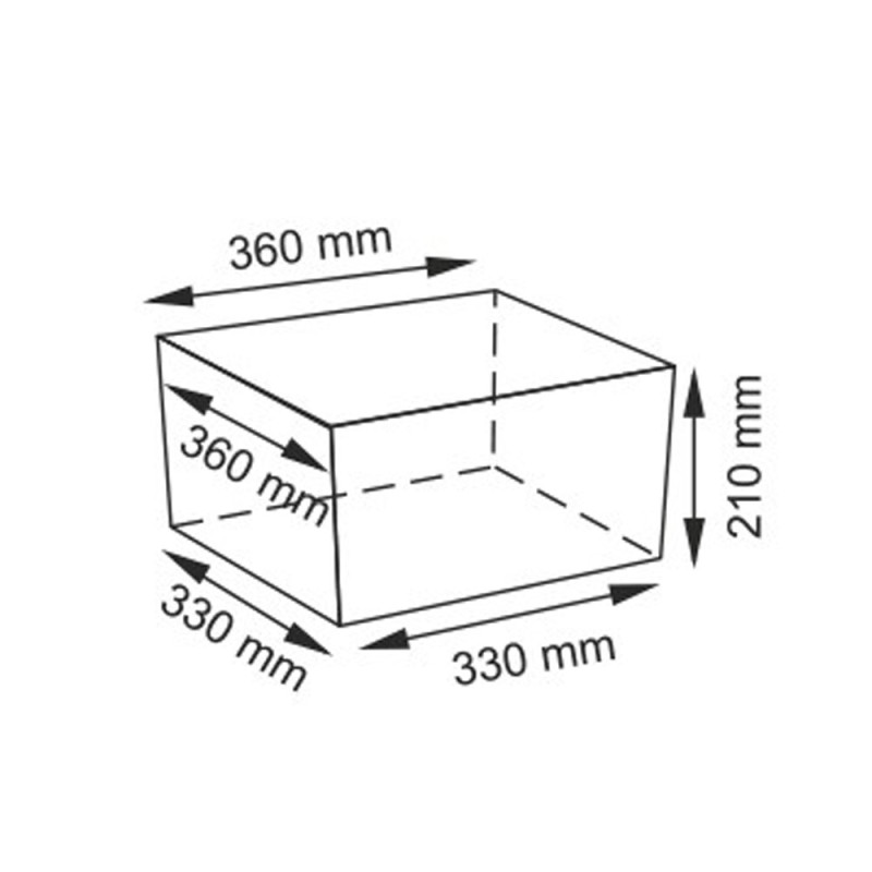 Корзина WasserKRAFT Dinkel WB-580-L