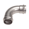 Отвод 90° двухраструбный, 76, IBP BPress Inox CONEX BÄNNINGER PS50020760000