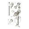 Соединительный штуцер 3/8" клапана F 10 TECE 9820398