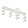 Опора основы для плитки, панели steel (1 шт.) (пластик) TECEdrainline 668020