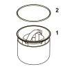 Уплотнительное кольцо 110 мм для стакана сифона TECEdrainpoint S 3695003