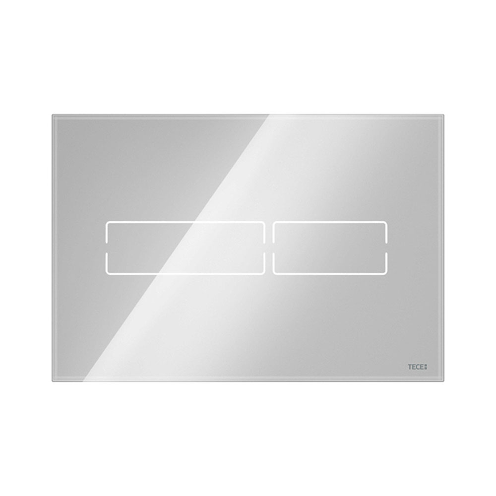 Лицевая панель с блоком управления белая, стекло TECElux mini 9820369