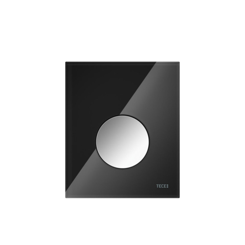 Лицевая панель стекло черная клавиша хром гл. TECEloop Urinal 9820175