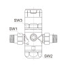 Мембранный редуктор давления D1 Red 3/4 ХВС BWT 125300278